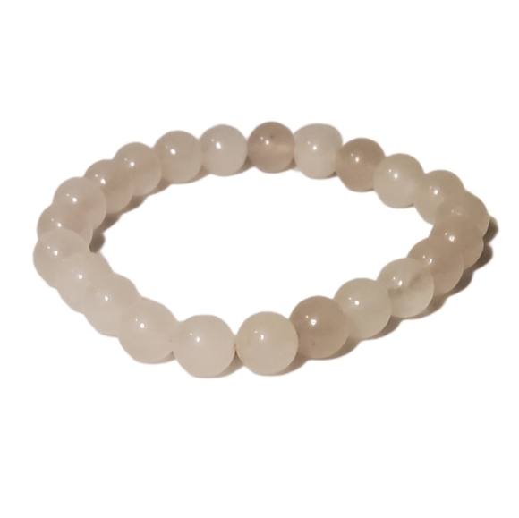 Moonstone Crystal Beaded Bracelet - Picture 4 of 7